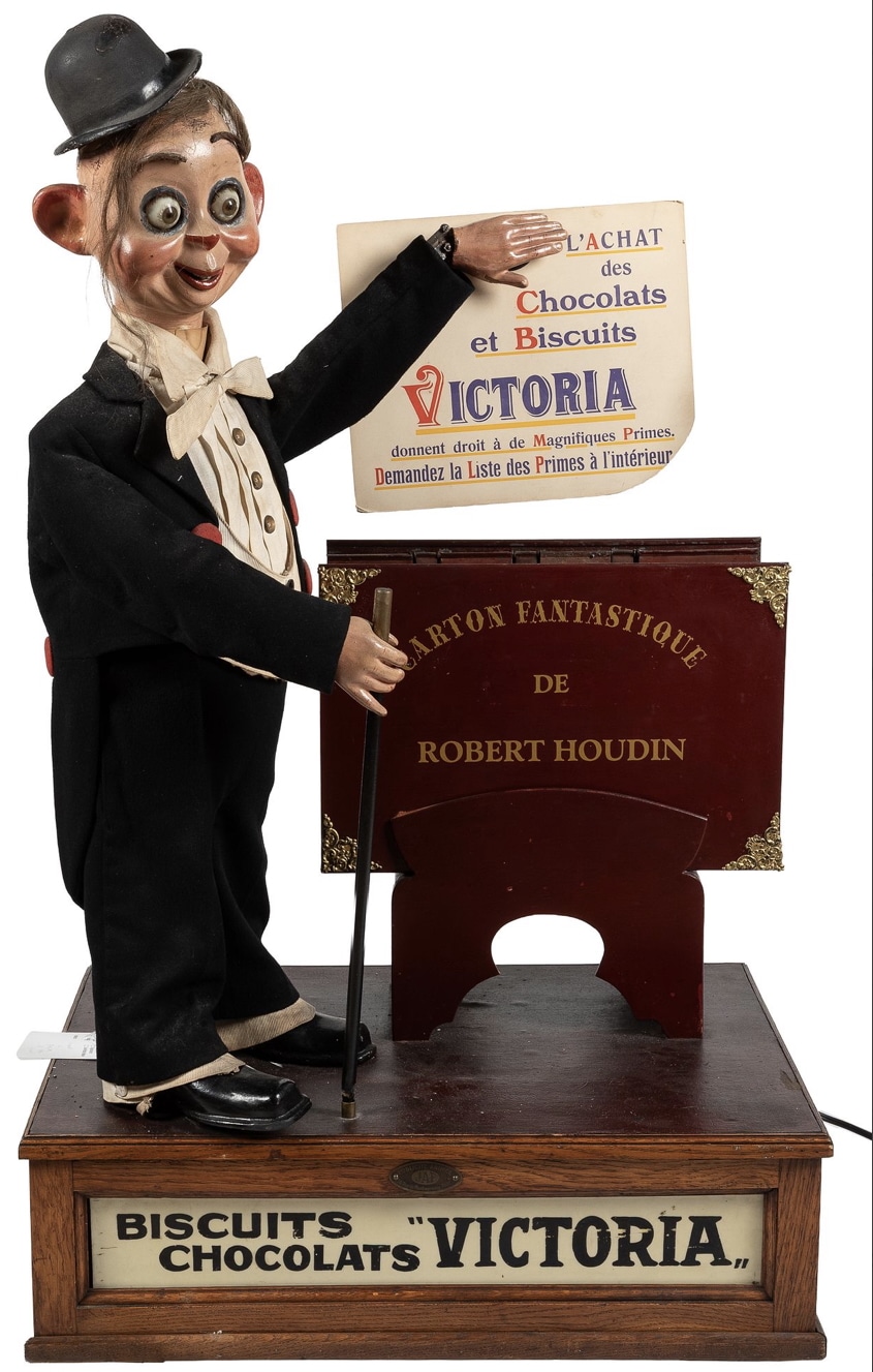 Lot 7: Sign Lifter advertising automaton, 1910s