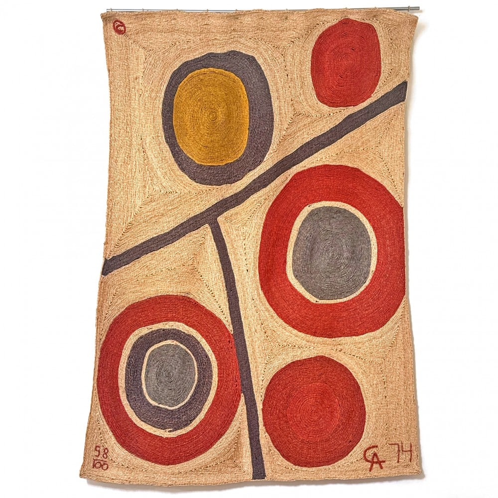 Alexander Calder and Bon Art, Floating Circles tapestry, 1974