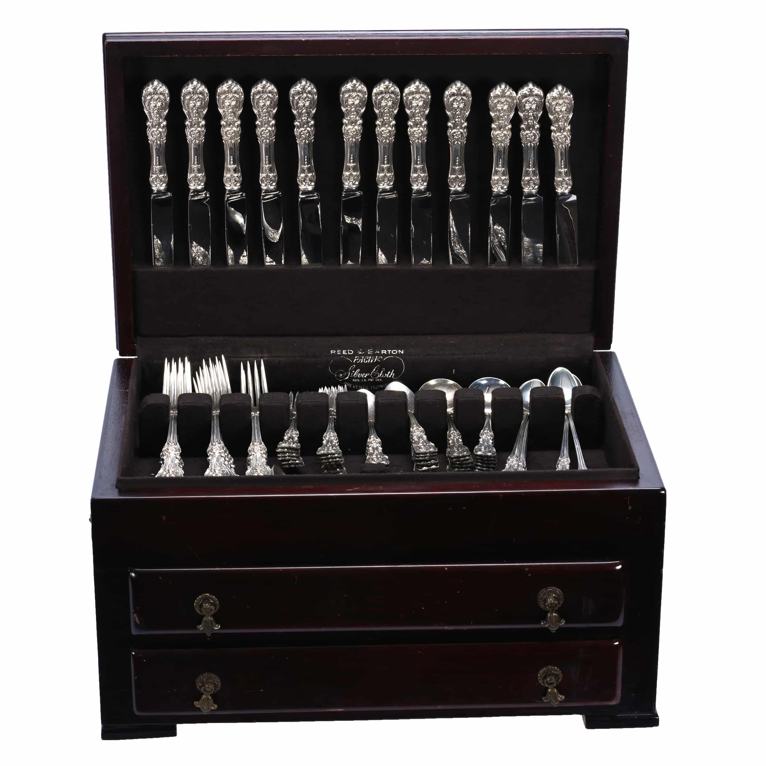 Reed and Barton flatware set