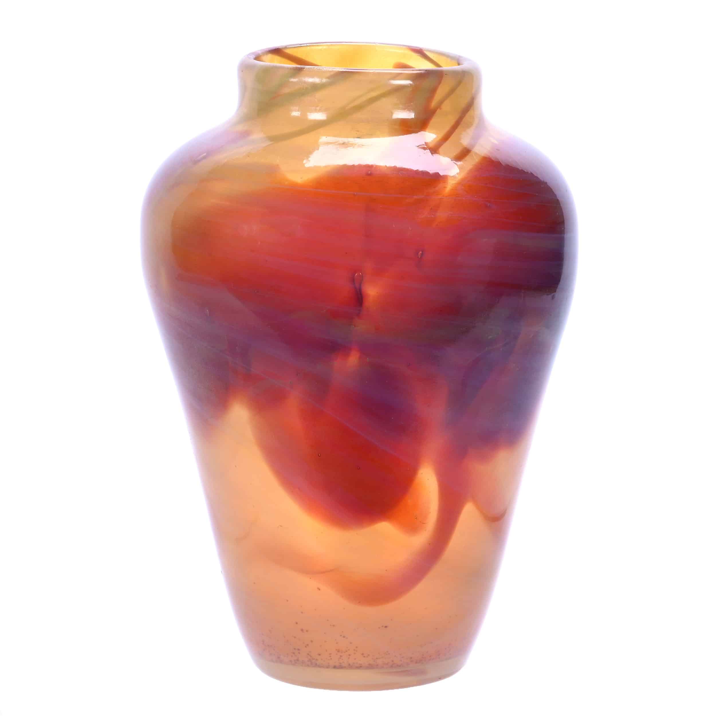 Tiffany paperweight vase