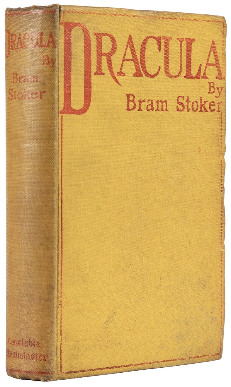 Lot 1: First edition, first printing of Bram Stoker's Dracula (1897)