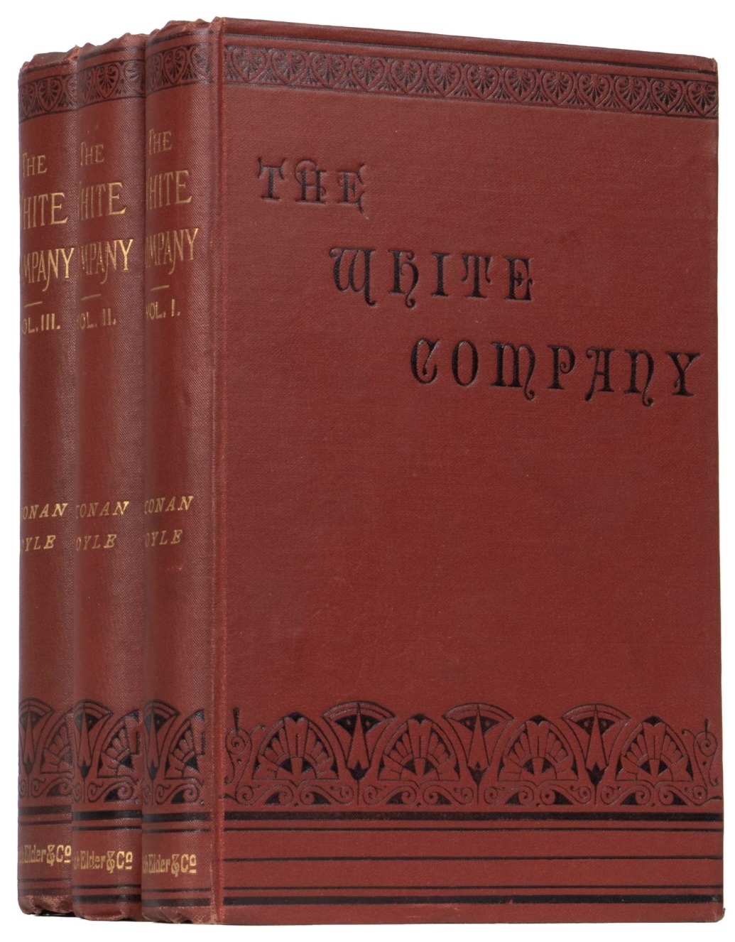 Lot 10: First English edition of Sir Arthur Conan Doyle's The White Company (1891)