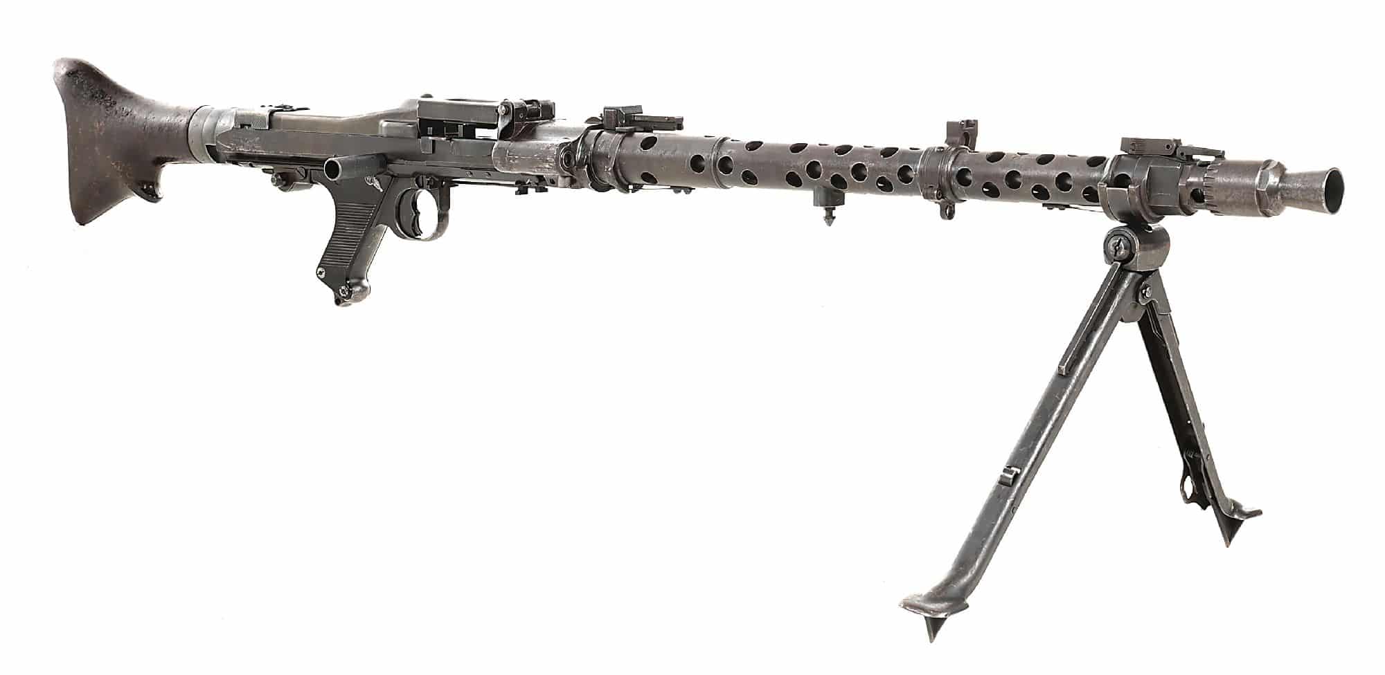German WWII MG-34 machine gun with matching bolt, barrel and amnesty form