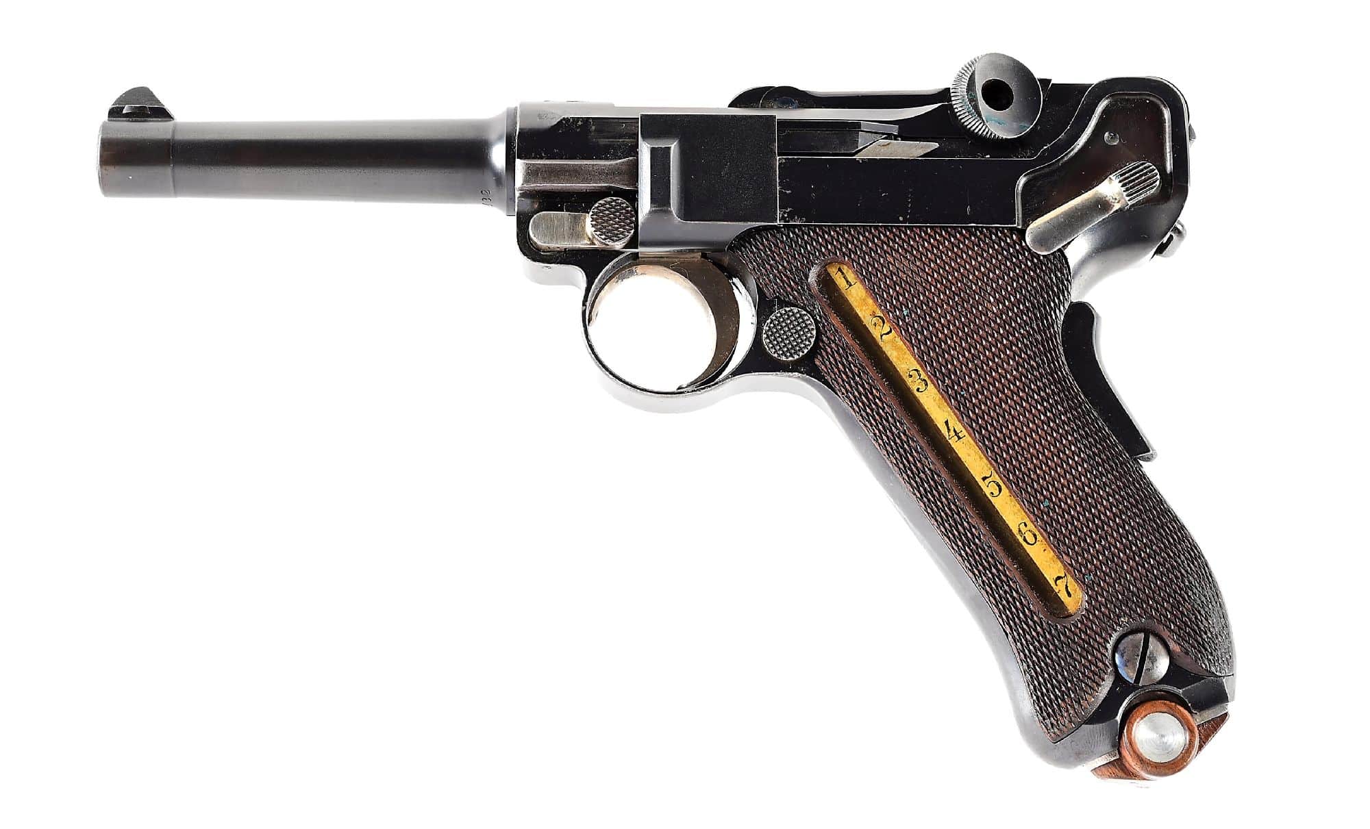 DWM Model 1902 American Eagle Cartridge Counter Luger