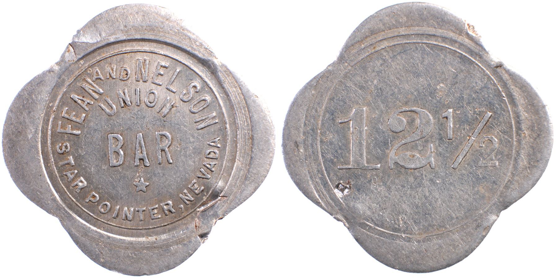 Lot 298: Union Bar token, Star Pointer, Nevada