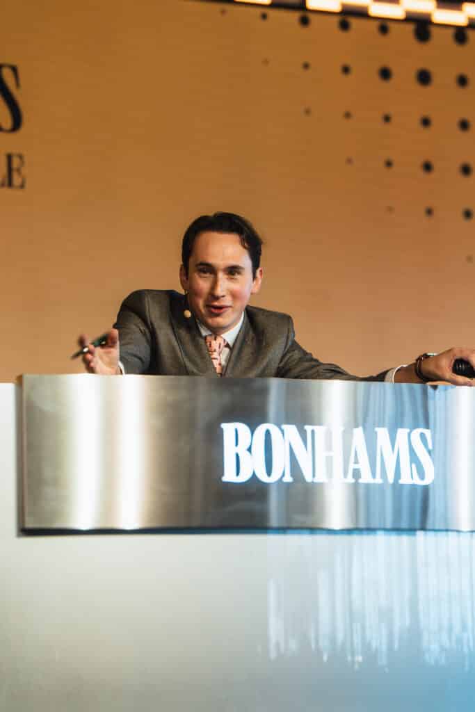 Richard Stafford auctioneer at Bonhams